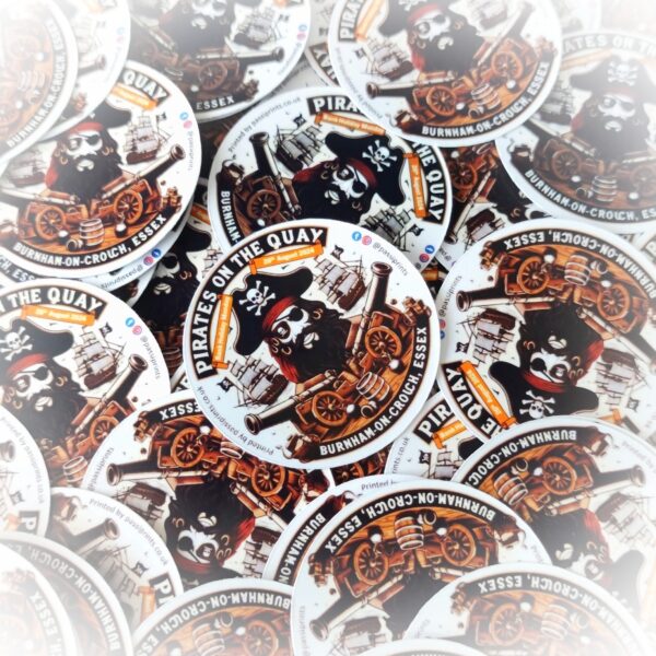 Pirates - Die Cut Vinyl Stickers