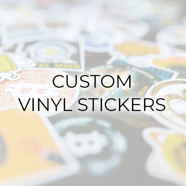 Custom Printed Vinyl Stickers