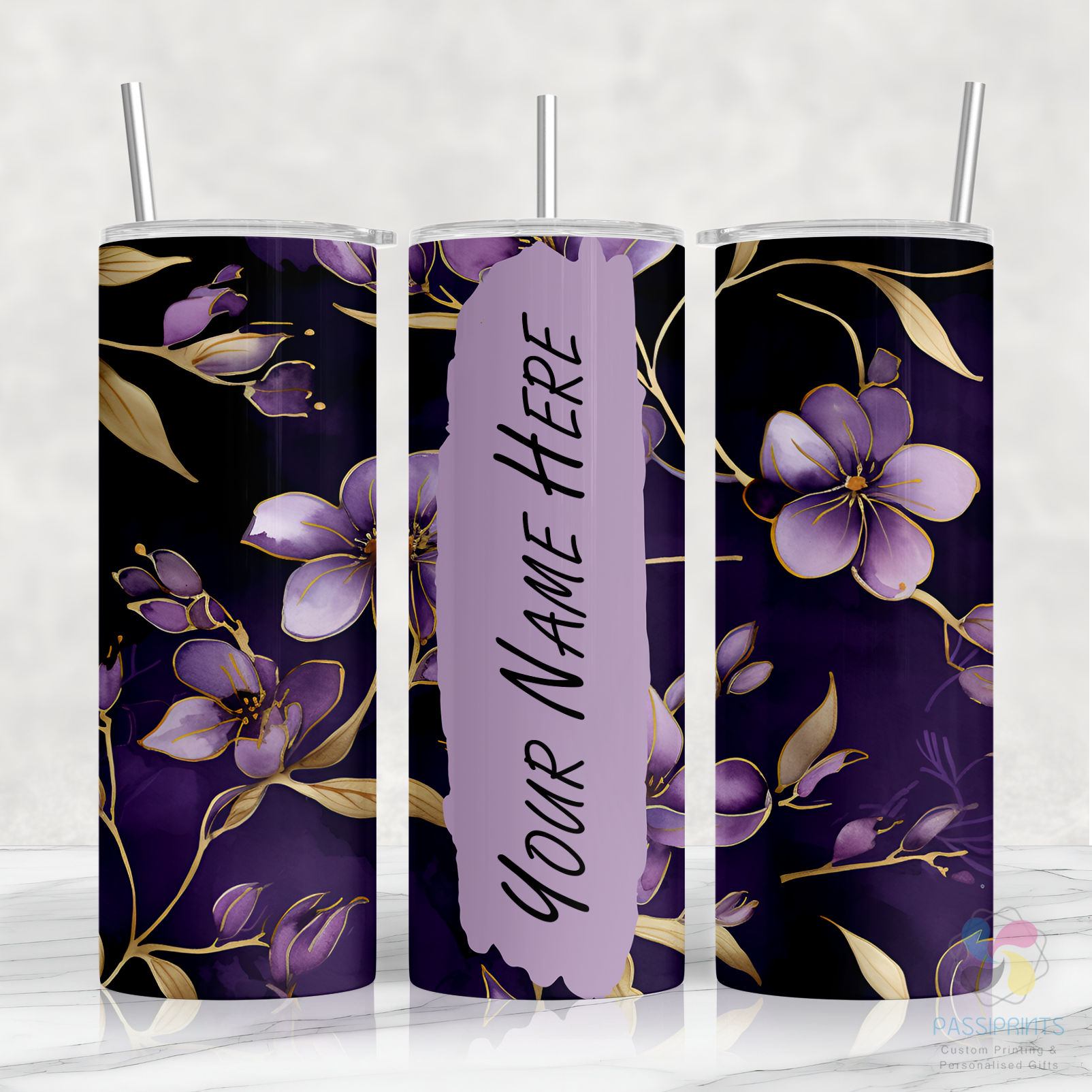 Lilac, Violet, Indigo (Mock-Up)